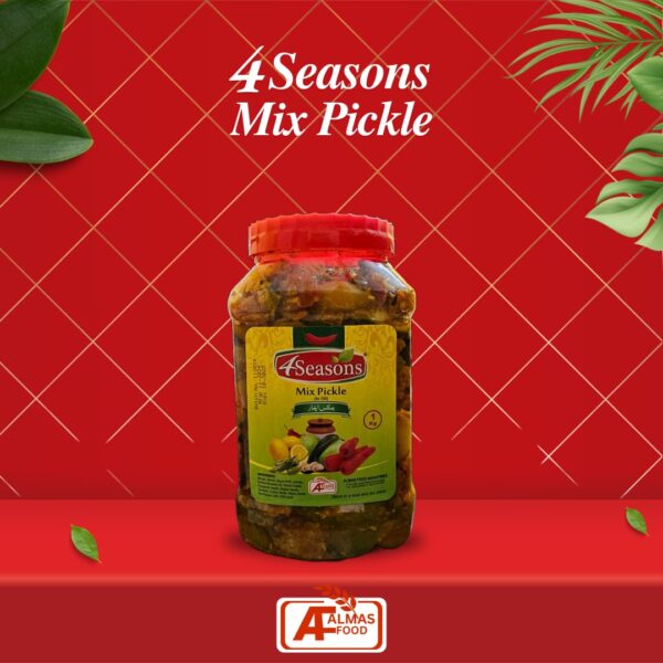 Mix Pickle 1kg Jar | Authentic Spicy Blend